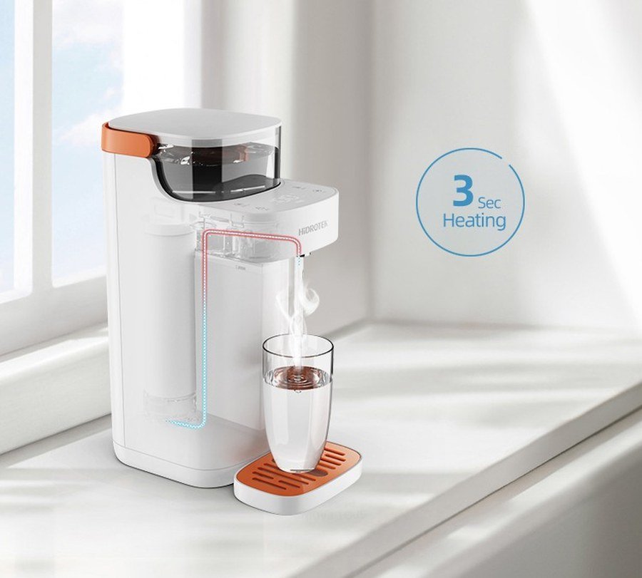 Filtech UF and CTO desktop water dispenser